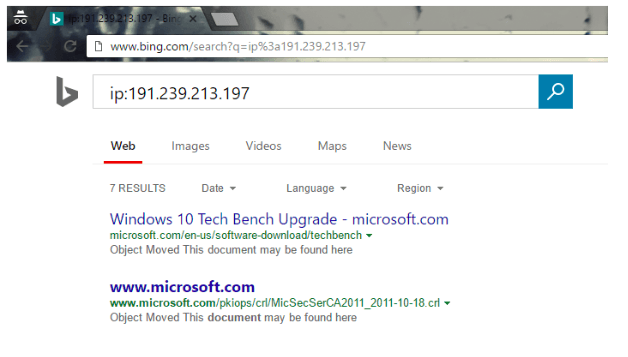 Thanks to Bing you can verify which websites are hosted by the given IP address