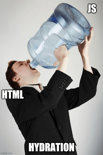 Concurrent rendering hydration meme