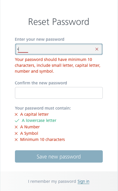 7 b reset password