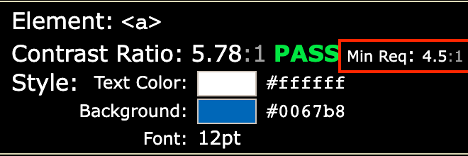 ANDI - plugins section not always passess a11y requirements so make sure to control it