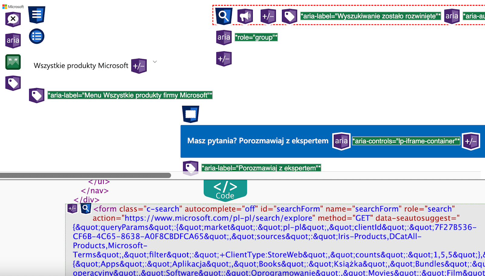 WAVE - web browsers accessibility visualization toolkit for web developers