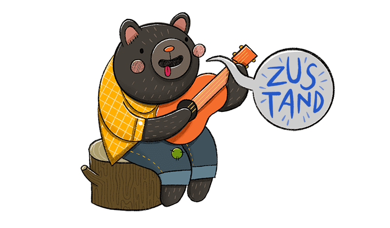 It's small fast and scalable. A friendly alternative: Zustand state management library logo
