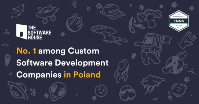 The Software House is number 1 among custom software development companies in Poland as per Clutch