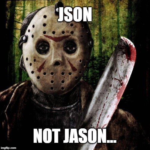 how to create API in PHP JSON meme fridy the 13th character Jason Voorhees