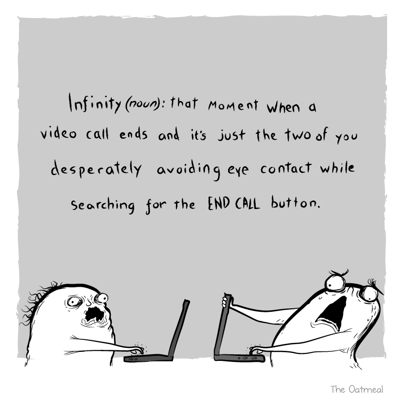 The Oatmeal Zoom Call