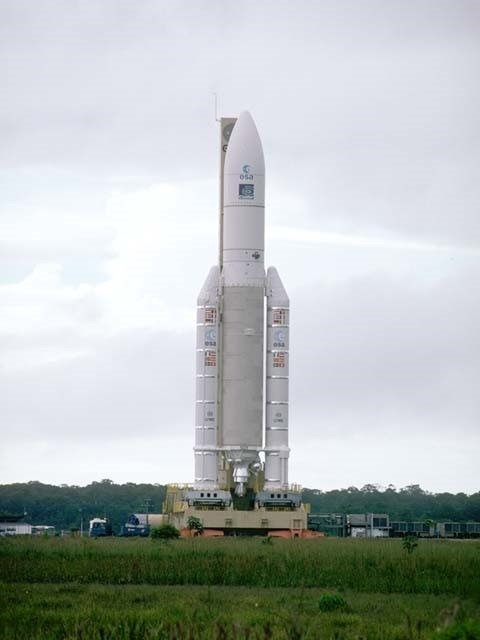 Ariane 5 rocket before Flight 501